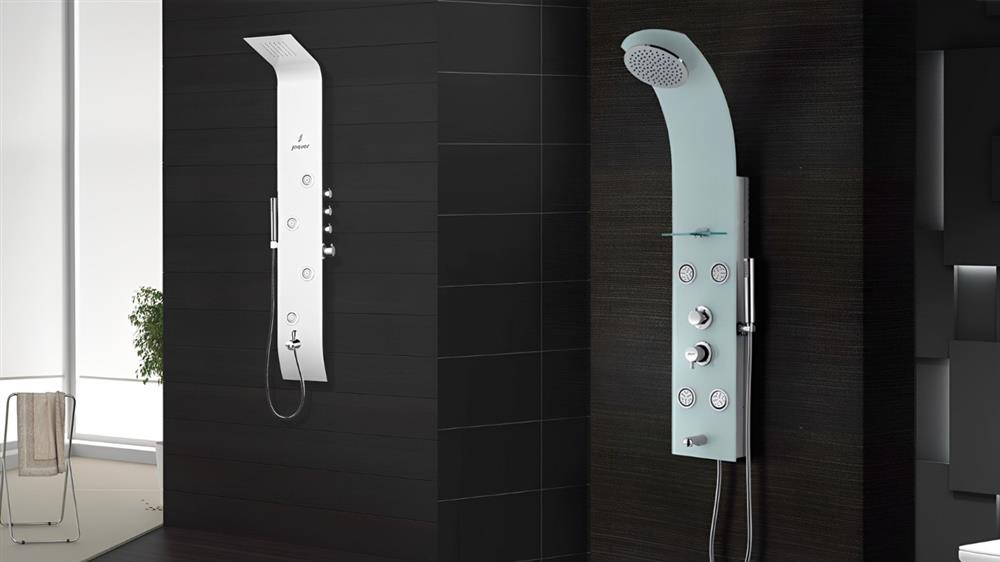 Types of shower panels